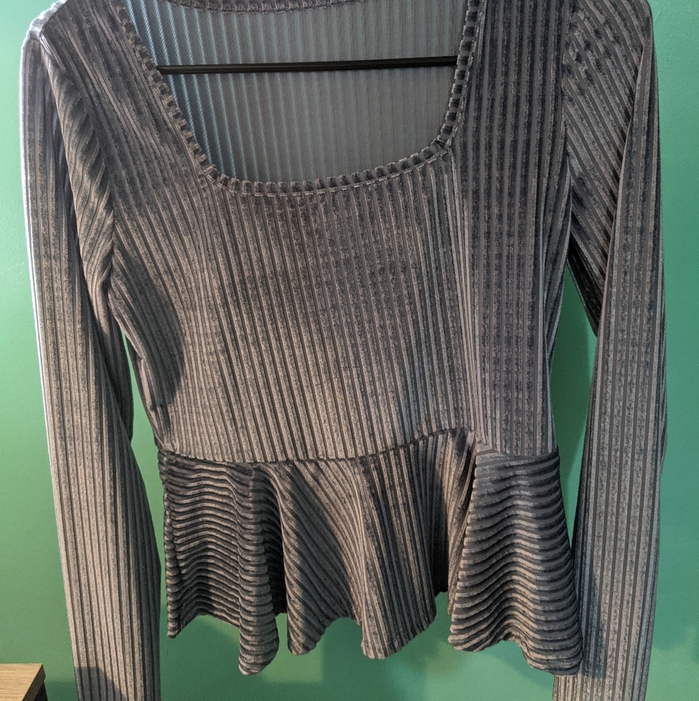 Gray women's shirt